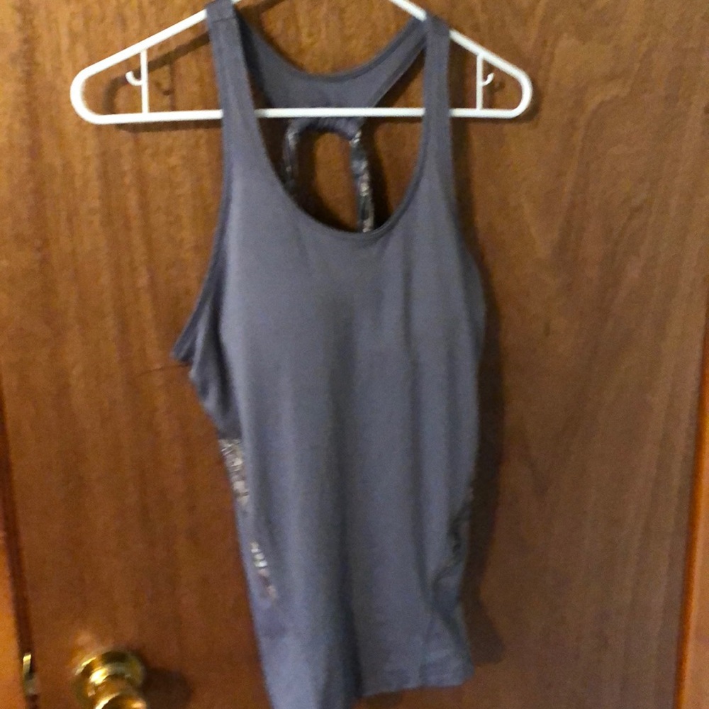 Womens tank top with sports bra